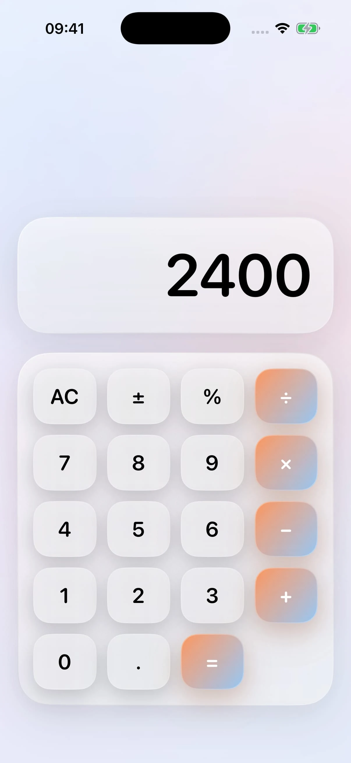 CalcVault — Native iPhone app · Self-initiated project screenshot